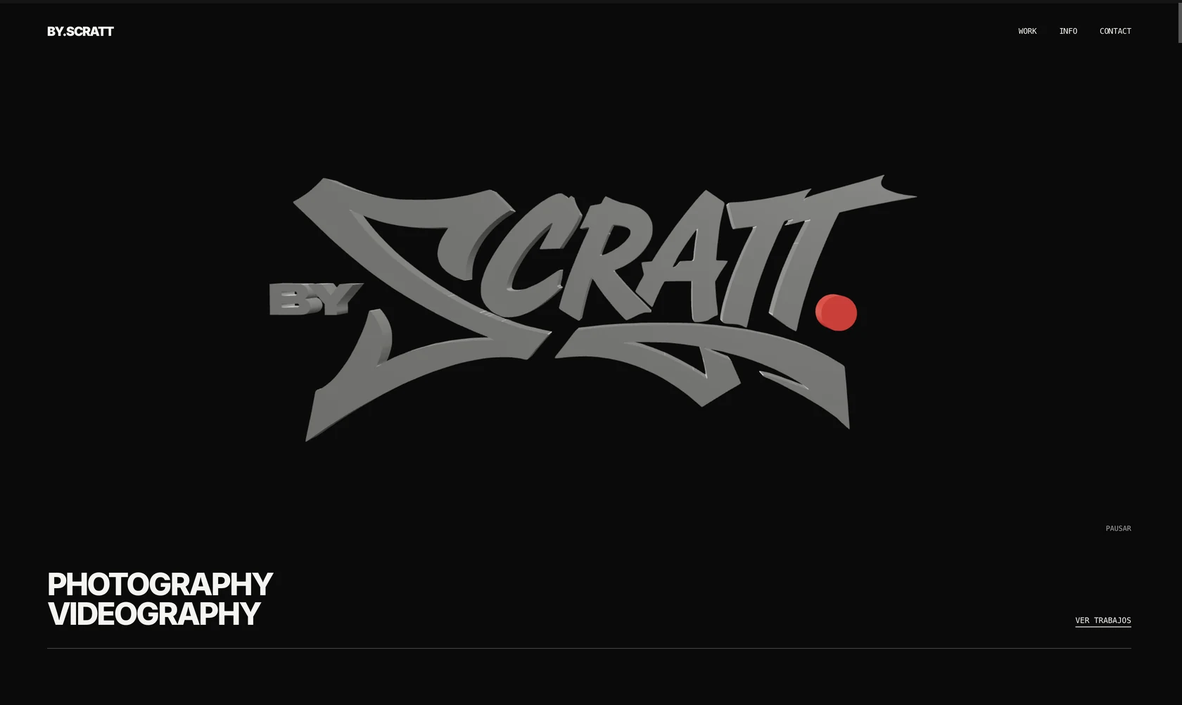 Captura del sitio web de By Scratt